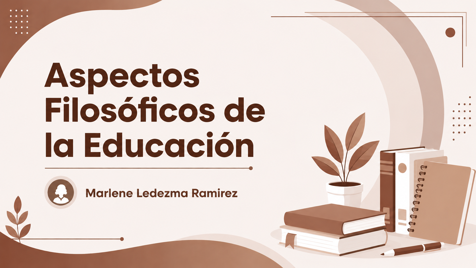 Aspectos Filosóficos de la Educación
