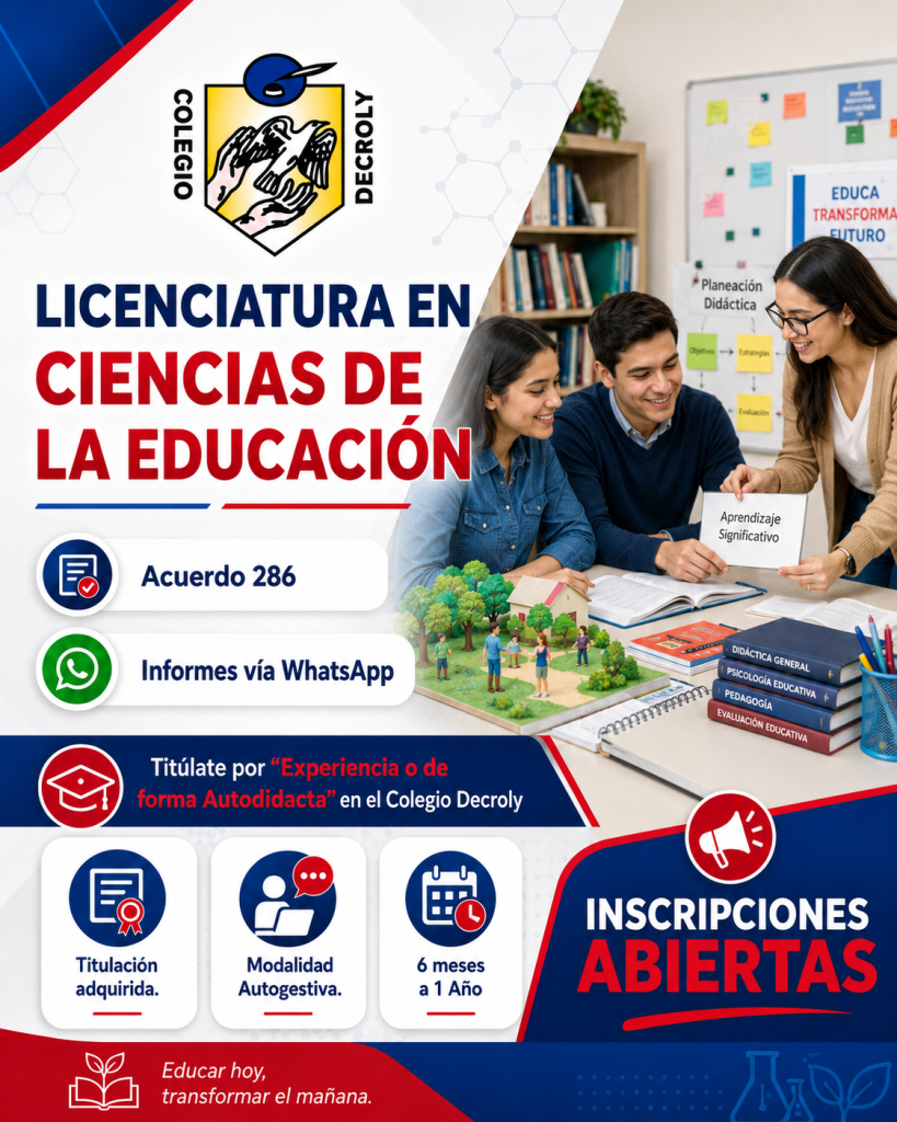 Ciencias de la Educación